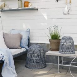 Lampenschirm Knute, Ohne Fassung, Ø 30 Cm, Grau -Beleuchtungs Geschäft 1523675 12