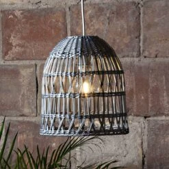 Lampenschirm Knute, Ohne Fassung, Ø 30 Cm, Grau