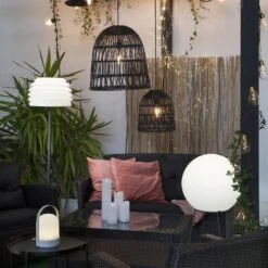 Lampenschirm Knute, Ohne Fassung, Ø 30 Cm, Grau -Beleuchtungs Geschäft 1523675 9