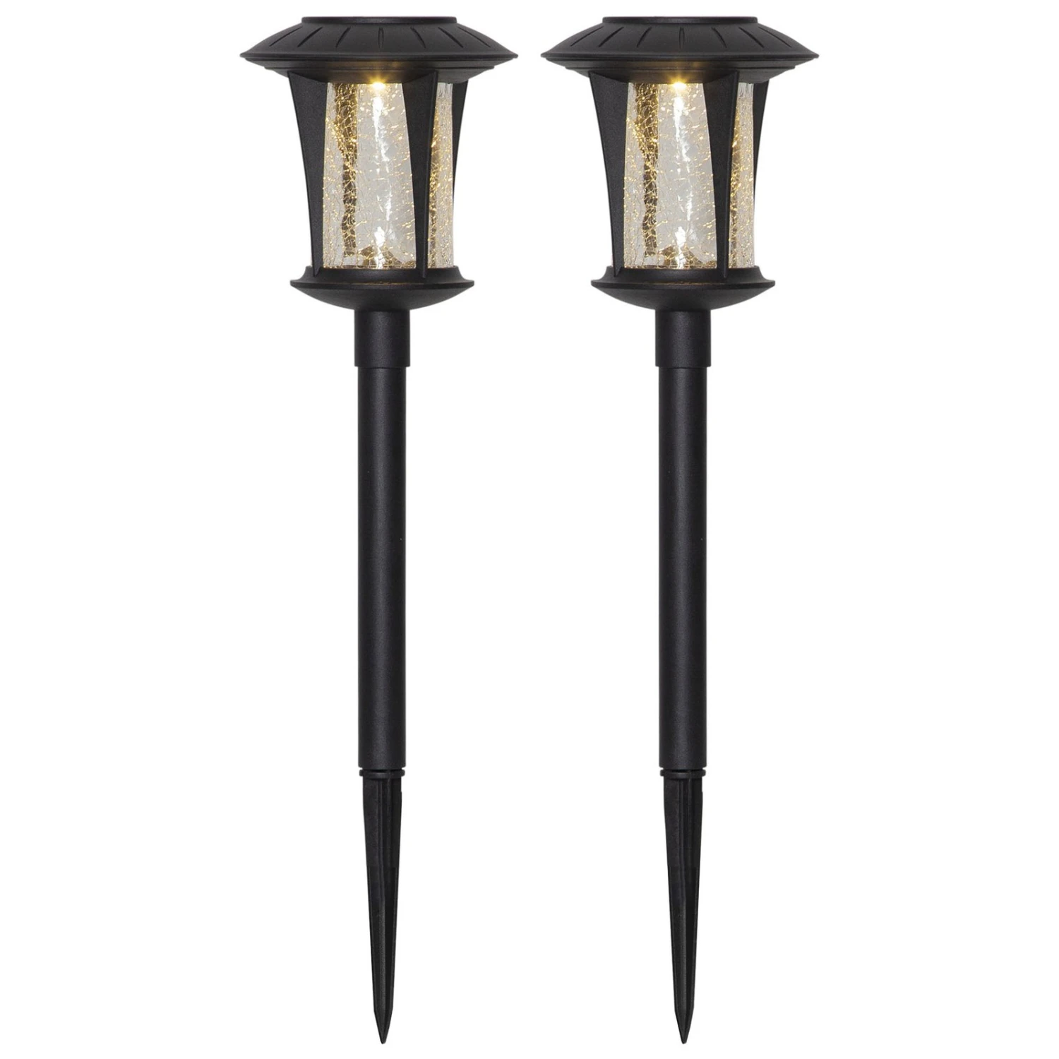 LED-Solarlampen Monaco Im 2er-Set 4 LED-Solarlampen Monaco Im 2er-Set – Bild 2