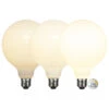LED-Globelampe E27 G125 7,5W 3-step-dim, Opal