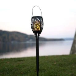 LED-Solarlampe Flame, Drei Nutzungsoptionen, 42 Cm 11 LED-Solarlampe Flame, Drei Nutzungsoptionen, 42 Cm -Beleuchtungs Geschäft 1527196 2