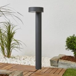 BEGA 77218K3 Wegeleuchte Rund Grafit 3.000K Unten -Beleuchtungs Geschäft 1566029 1