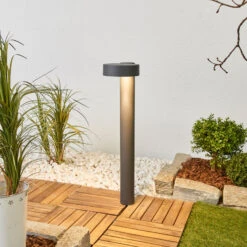 BEGA 77218K3 Wegeleuchte Rund Grafit 3.000K Unten -Beleuchtungs Geschäft 1566029 2