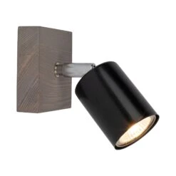 Envostar Alara Wandspot 1fl. Kiefer Grau