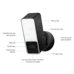 Eve Outdoor Cam, Smarte Flutlichtkamera -Beleuchtungs Geschäft 2029030 6