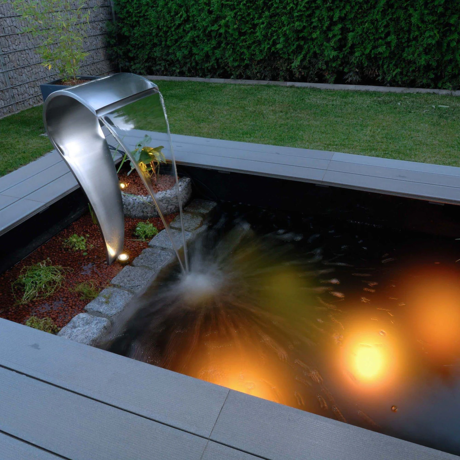 LED-Unterwasserleuchte Snapper II, Warmweiß 4 LED-Unterwasserleuchte Snapper II, Warmweiß – Bild 2