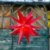18-zackiger XL-Kunststoff-Stern Für Außen - Rot 2 18-zackiger XL-Kunststoff-Stern Für Außen - Rot -Beleuchtungs Geschäft 2506103
