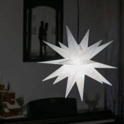 Schneeflocken-Stern Außen, 18-Zacker, Gestanzt 9 Schneeflocken-Stern Außen, 18-Zacker, Gestanzt -Beleuchtungs Geschäft 2506142 3