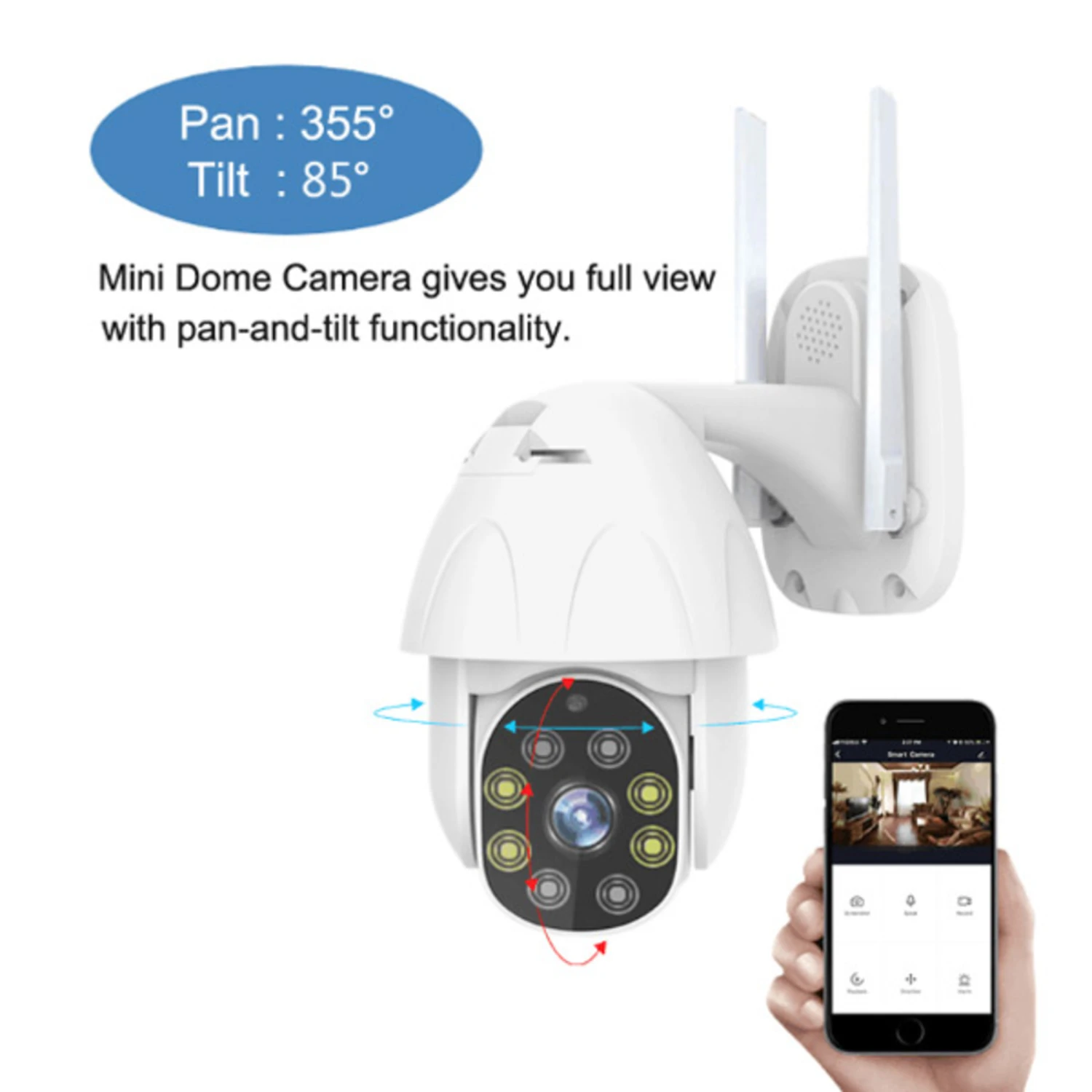 Denver IOC-221 WLAN-Außenkamera, Farb-Nachtsicht 6 Denver IOC-221 WLAN-Außenkamera, Farb-Nachtsicht – Bild 4