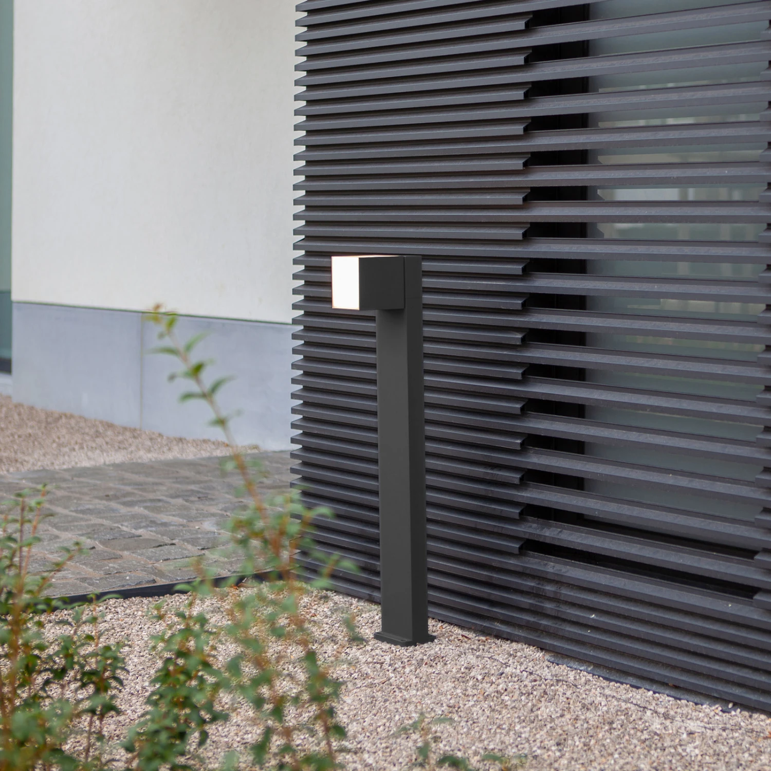 LED-Wegeleuchte Cuba, 1-fl., Schwarz, 3.000K 4 LED-Wegeleuchte Cuba, 1-fl., Schwarz, 3.000K – Bild 2