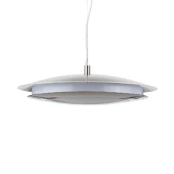 EGLO Connect Moneva-C LED-Hängelampe Nickel Ø 48,5 -Beleuchtungs Geschäft 3032505 3