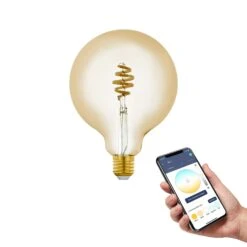 EGLO Connect-z E27 G125 LED-Globe 5,5W 400lm CCT -Beleuchtungs Geschäft 3032735 1