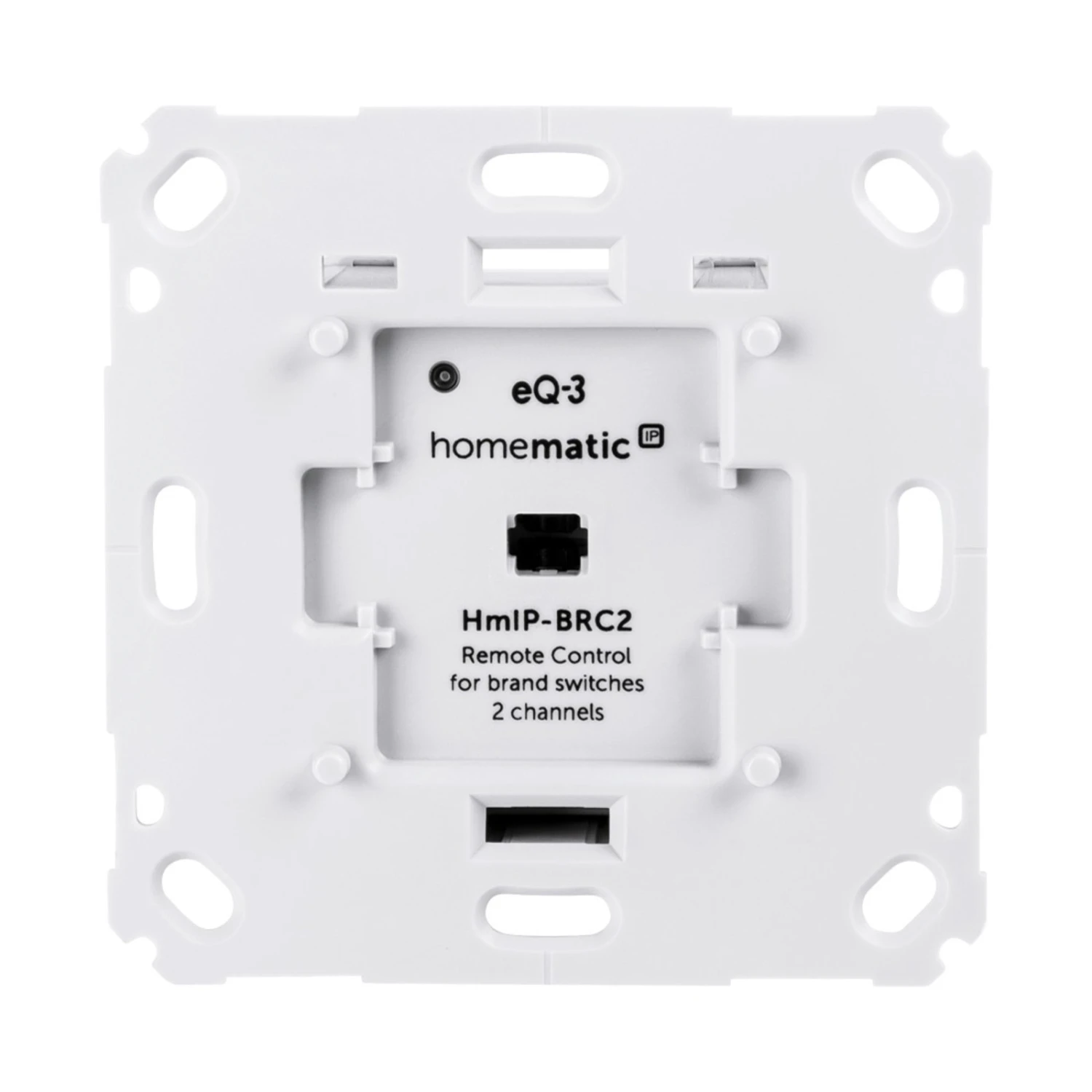 Homematic IP Wandtaster Für Markenschalter, 2-fach 4 Homematic IP Wandtaster Für Markenschalter, 2-fach – Bild 2