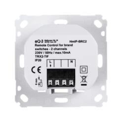 Homematic IP Wandtaster Für Markenschalter, 2-fach 12 Homematic IP Wandtaster Für Markenschalter, 2-fach -Beleuchtungs Geschäft 3067026 4