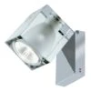 Fabbian Cubetto Wandleuchte GU10 Chrom/klar
