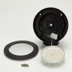 Anbaustrahler Tommy Rund Schwarz 1-flammig 10W CCT -Beleuchtungs Geschäft 3538186 5