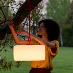 Fatboy LED-Hängeleuchte Thierry Le Swinger Rot -Beleuchtungs Geschäft 3569008 1