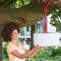 Fatboy LED-Hängeleuchte Thierry Le Swinger Rot -Beleuchtungs Geschäft 3569008 3