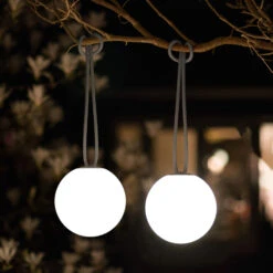 Fatboy Bolleke LED-Hängelampe Akku Duo-Pack Taupe