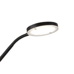 LED-Stehleuchte Fabi Mit Leselampe, Schwarz Matt -Beleuchtungs Geschäft 3570058 4