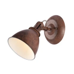 Globo Giorgio - Wandspot In Rostbraun 10 Globo Giorgio - Wandspot In Rostbraun -Beleuchtungs Geschäft 4015053 2