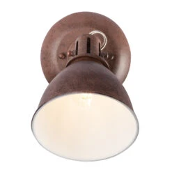 Globo Giorgio - Wandspot In Rostbraun 12 Globo Giorgio - Wandspot In Rostbraun -Beleuchtungs Geschäft 4015053 4