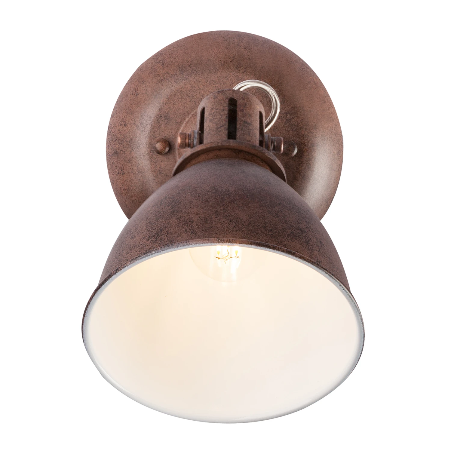 Globo Giorgio - Wandspot In Rostbraun 7 Globo Giorgio - Wandspot In Rostbraun – Bild 5