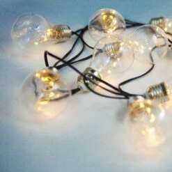 Globo LED-Solar-Lichterkette 33708-10 In Silber Metallic -Beleuchtungs Geschäft 4015247 5