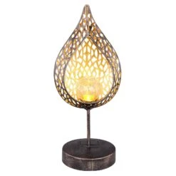 Globo LED-Solarleuchte 33528 In Blattform -Beleuchtungs Geschäft 4015411 7