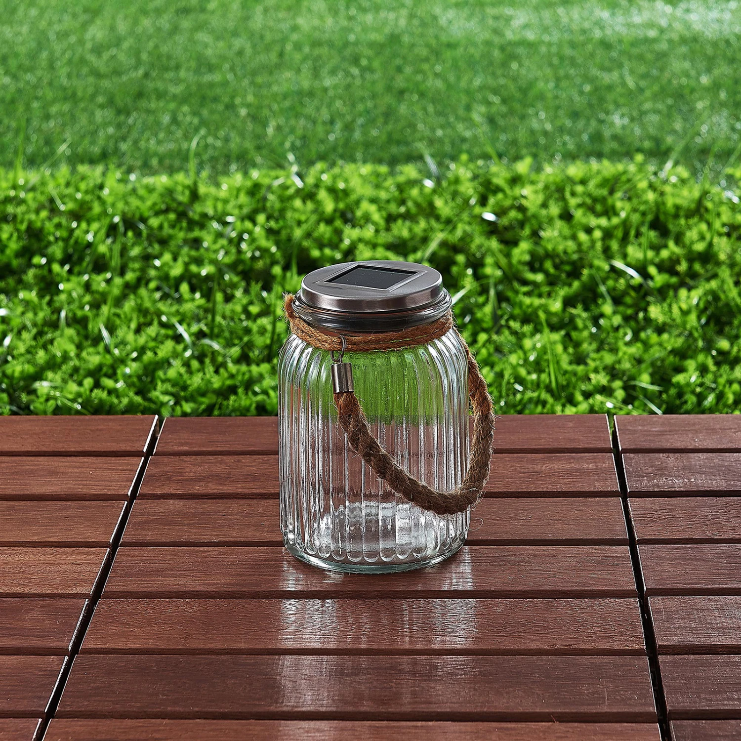 Glas-Solarlaterne Farid Mit LED 5 Glas-Solarlaterne Farid Mit LED – Bild 3