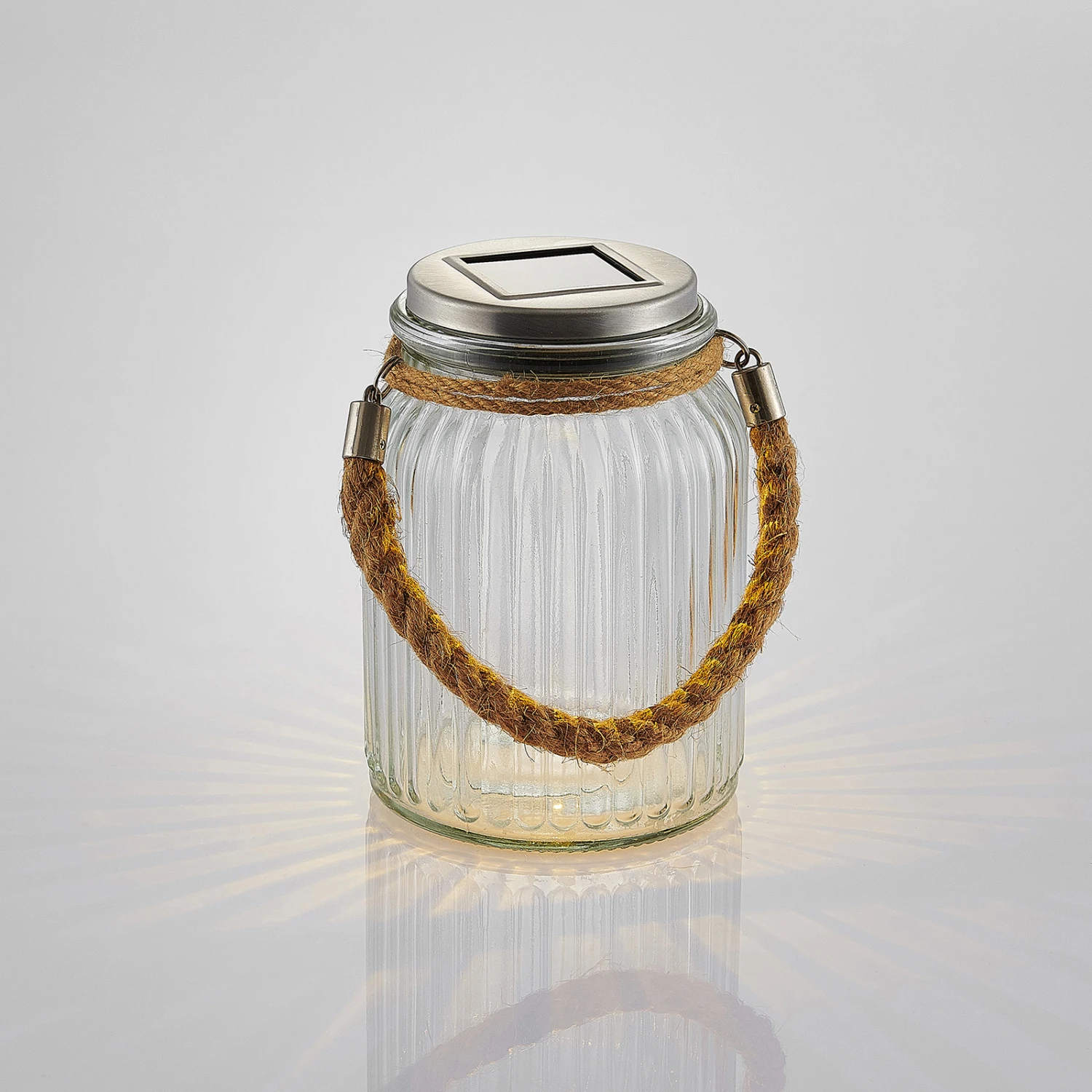 Glas-Solarlaterne Farid Mit LED 7 Glas-Solarlaterne Farid Mit LED – Bild 5