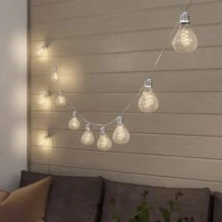 Lindby Lampini LED-Solar-Lichterkette 15 Lindby Lampini LED-Solar-Lichterkette -Beleuchtungs Geschäft 4018250 2