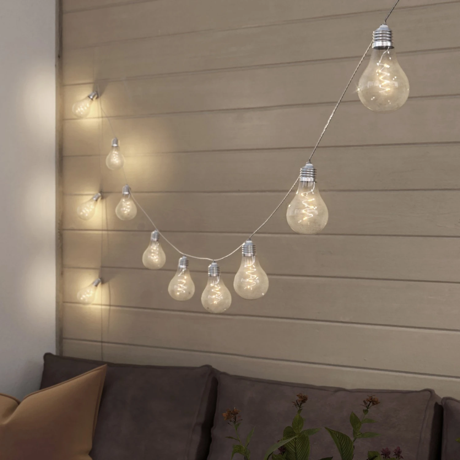 Lindby Lampini LED-Solar-Lichterkette 5 Lindby Lampini LED-Solar-Lichterkette – Bild 3