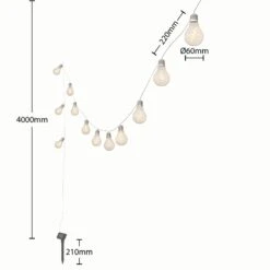 Lindby Lampini LED-Solar-Lichterkette 19 Lindby Lampini LED-Solar-Lichterkette -Beleuchtungs Geschäft 4018250 6