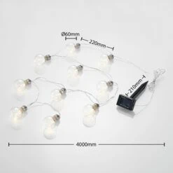 Lindby Lampini LED-Solar-Lichterkette 20 Lindby Lampini LED-Solar-Lichterkette -Beleuchtungs Geschäft 4018250 7