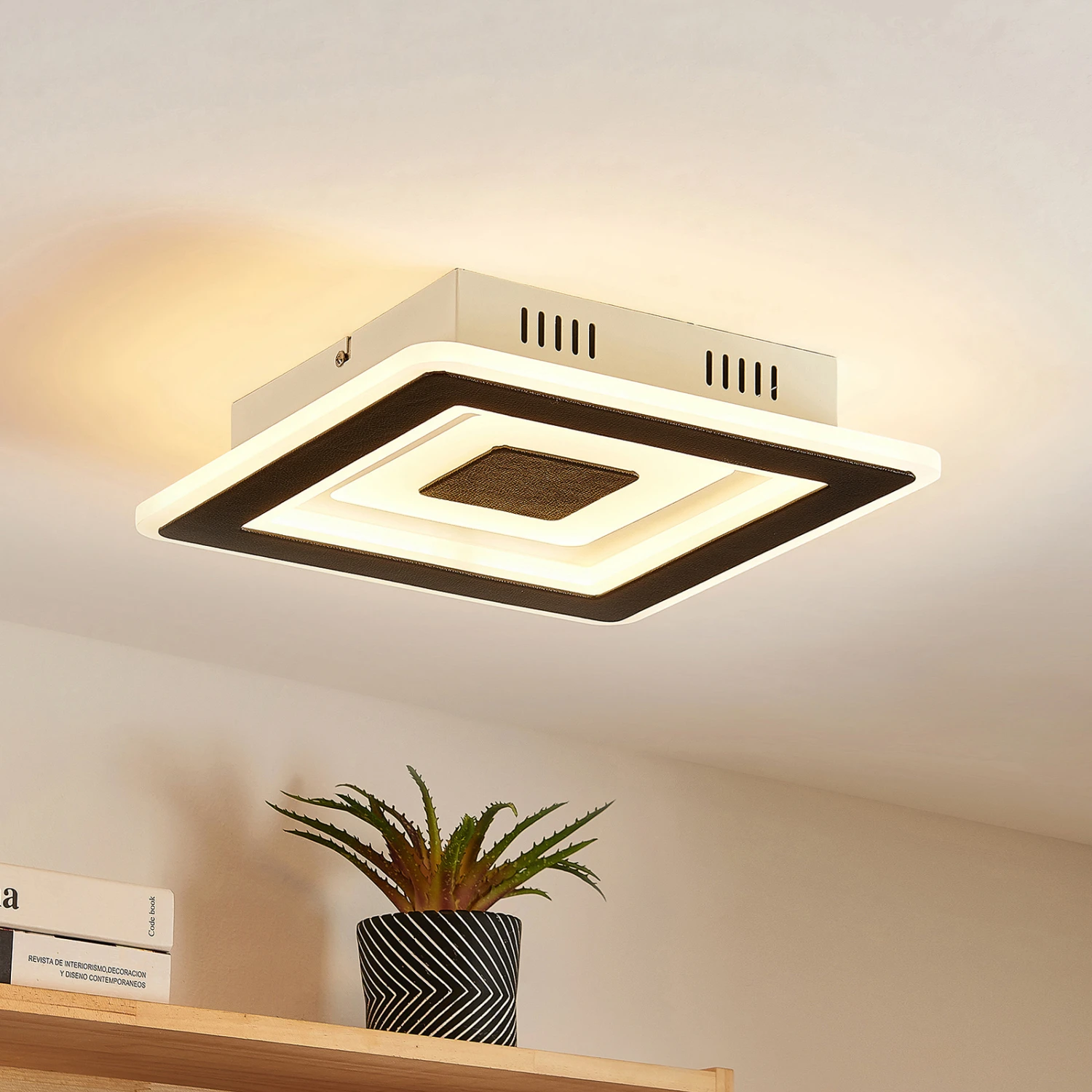 Lindby Evanio LED-Deckenlampe, Smart, CCT, RGB 4 Lindby Evanio LED-Deckenlampe, Smart, CCT, RGB – Bild 2