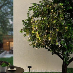 Lindby Styrmir Solar-Lichterkette, 120 LEDs, 20 M -Beleuchtungs Geschäft 4018393 2