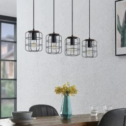 Lindby Telmos Hängeleuchte, Vierflammig 12 Lindby Telmos Hängeleuchte, Vierflammig -Beleuchtungs Geschäft 4018403 1