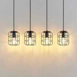 Lindby Telmos Hängeleuchte, Vierflammig 15 Lindby Telmos Hängeleuchte, Vierflammig -Beleuchtungs Geschäft 4018403 4