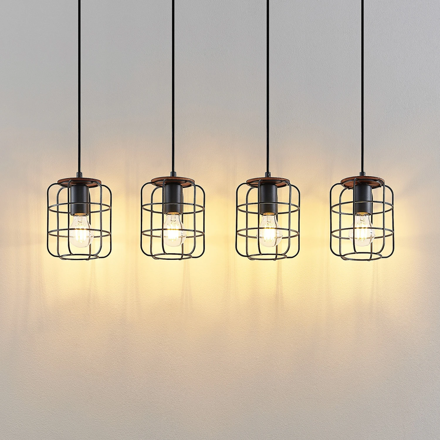 Lindby Telmos Hängeleuchte, Vierflammig 7 Lindby Telmos Hängeleuchte, Vierflammig – Bild 5