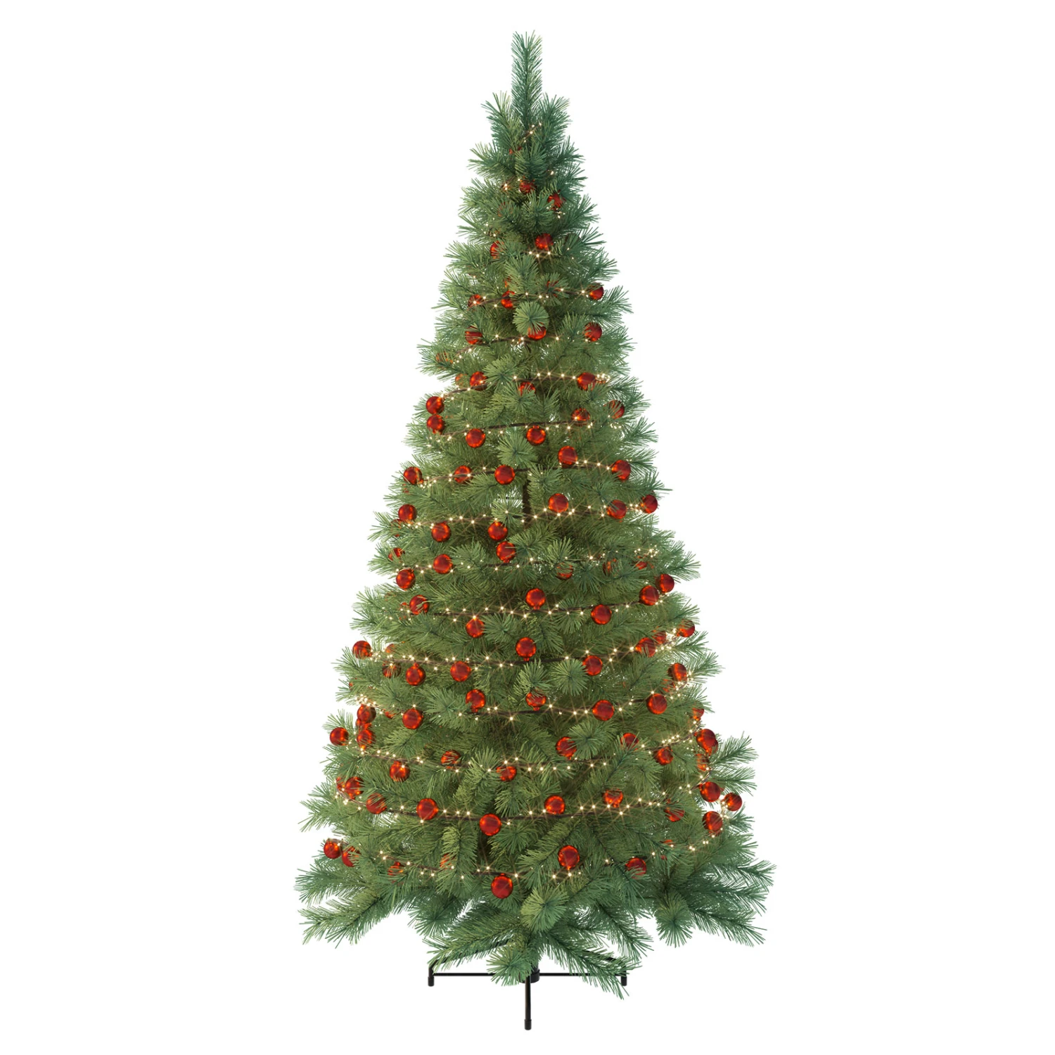 LED-Lichterkette 2in1, Cranberry Red, 550 LEDs 4 LED-Lichterkette 2in1, Cranberry Red, 550 LEDs – Bild 2