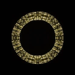 LED-Weihnachtskranz, Gold, 800 LEDs, Ø 50cm -Beleuchtungs Geschäft 4544062 2