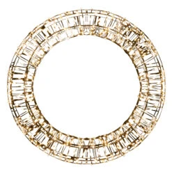 LED-Weihnachtskranz, Gold, 800 LEDs, Ø 50cm -Beleuchtungs Geschäft 4544062 3