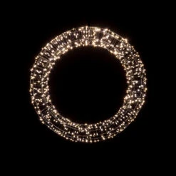 LED-Weihnachtskranz, Gold, 800 LEDs, Ø 50cm -Beleuchtungs Geschäft 4544062 4