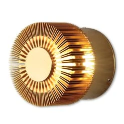 Konstsmide LED-Außenwandlampe Monza Strahlen Rund Bronze 9cm -Beleuchtungs Geschäft 5522453 3