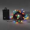 Bunte Außen-Lichterkette LED 40-flg. RGB, Batterie -Beleuchtungs Geschäft 5524583