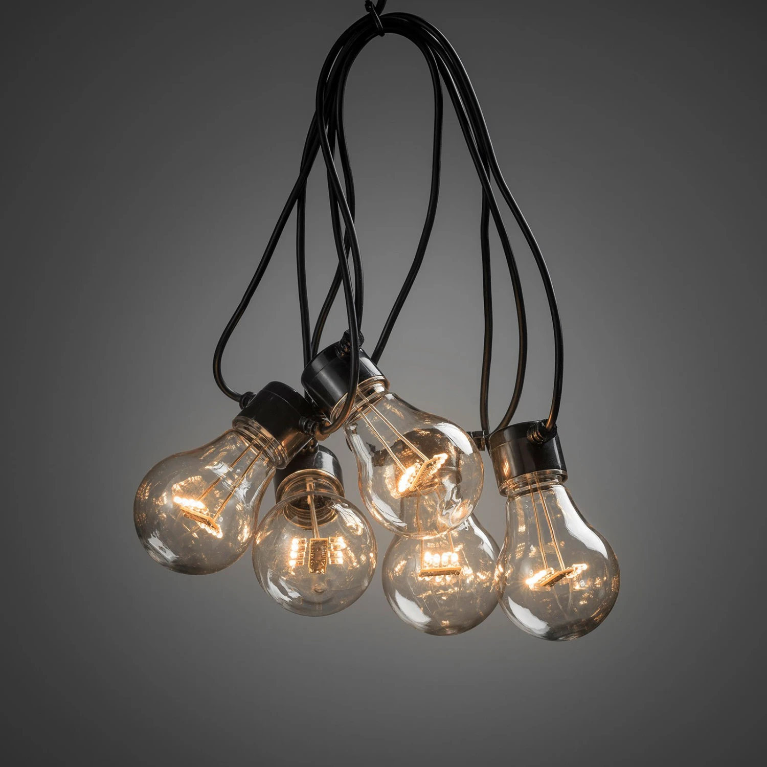 LED-Lichterkette Biergarten Basis-Set, Bernstein 5 LED-Lichterkette Biergarten Basis-Set, Bernstein – Bild 3