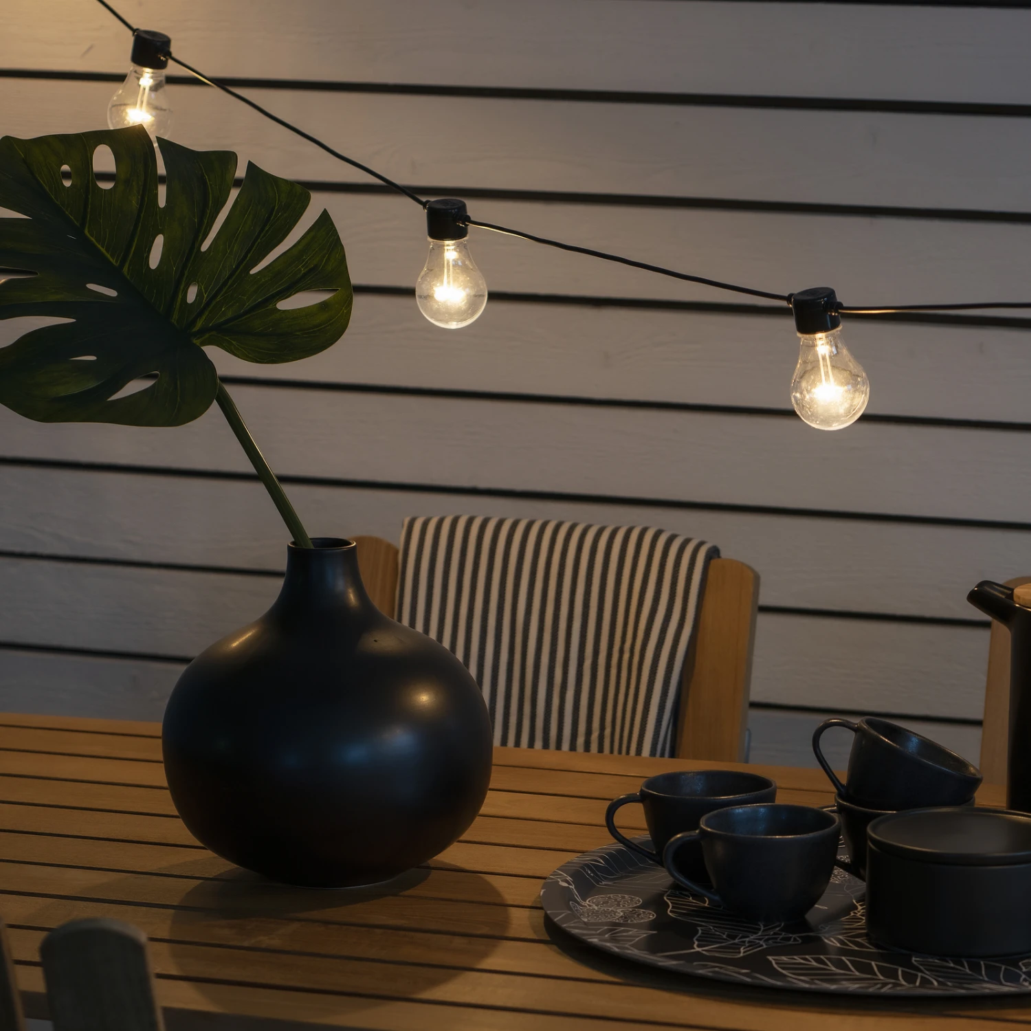 LED-Lichterkette Biergarten Basis-Set, Bernstein 7 LED-Lichterkette Biergarten Basis-Set, Bernstein – Bild 5