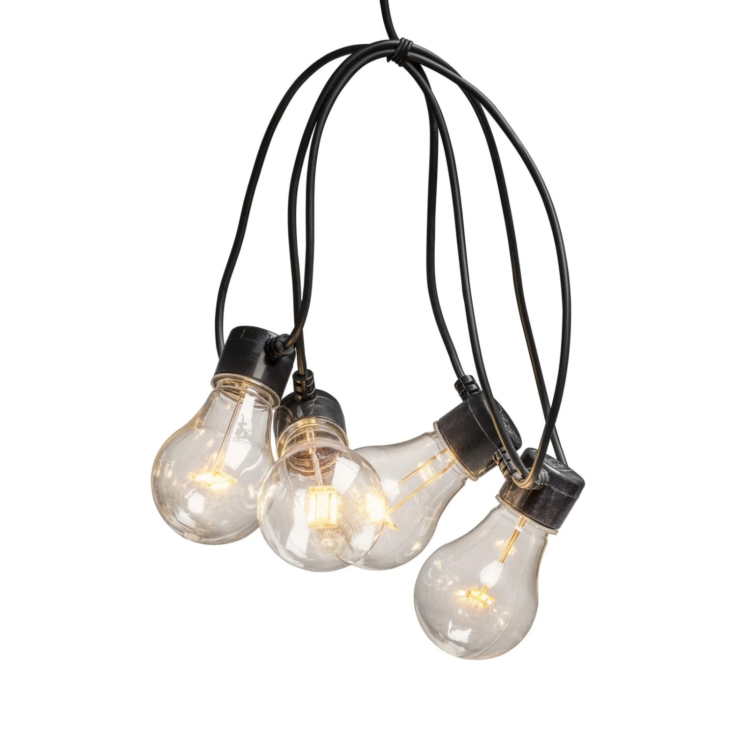 LED-Lichterkette Biergarten Basis-Set, Bernstein 8 LED-Lichterkette Biergarten Basis-Set, Bernstein – Bild 6